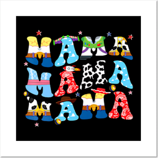 Story Mama - Boy Mom Mother's Day Posters and Art